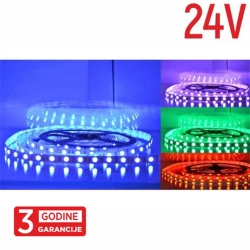 Mitea MLR-5050-60 SMD RGB LED traka 24V 8W/m IP20, 5m, 60 LED/m