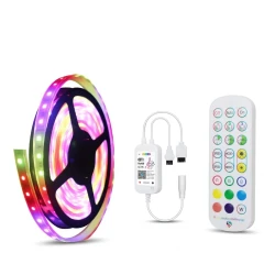 PROSTO LED traka smart RGB Wi-Fi sa daljinskim 5m Tuya aplikacija LTK5050