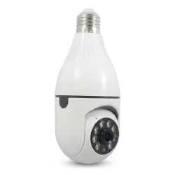 WFIP-5103 Wi-Fi kamera za E27 grlo 3MP, okretna 355°, mikrofon i zvučnik