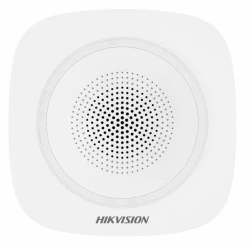 Bežična crvena alarmna sirena Hikvision DS-PS1-I-WE