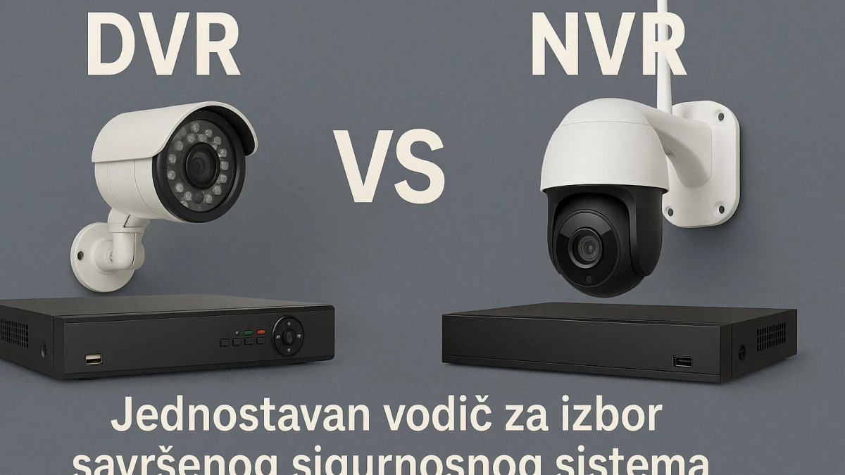 DVR ili NVR? Jednostavan vodič