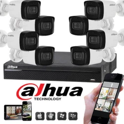 Dahua video nadzor komplet sa 8 kamera TLP8 — Full HD 1080P