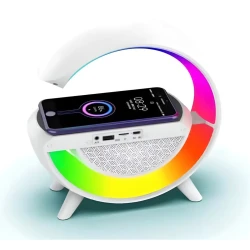 Noćno svetlo sa Bluetooth zvučnikom i punjačem telefona