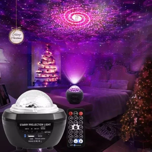 Projektor vodenih talasa bele bojeDekorativna rasveta