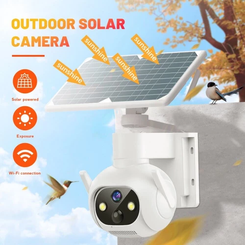 Solarna bežična kamera sa GSM modulom 5 Megapiksela - IP kamere Solarna bežična kamera sa GSM modulom 5 Megapiksela - IP kamere