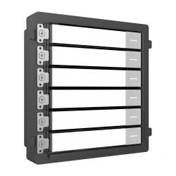 Hikvision DS-KD-KK(Steel) čelični modul 6 tastera za interfon