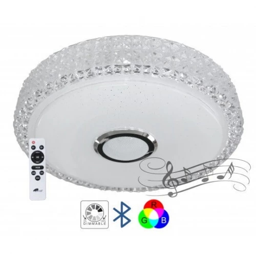 Bluetooth muzička led Plafonjera sa zvučnikom 2x24WLed plafonjere Bluetooth muzička led Plafonjera sa zvučnikom 2x24WLed plafonjere