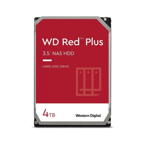 WD 4TB 3.5 SATA III 128MB WD40EFZX Red PlusHard disk za video nadzor WD 4TB 3.5 SATA III 128MB WD40EFZX Red PlusHard disk za video nadzor