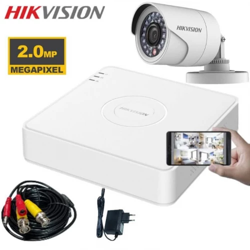 Video nadzor komplet sa jednom kamerom HikvisionKompleti za video nadzor Video nadzor komplet sa jednom kamerom HikvisionKompleti za video nadzor