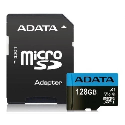 A-DATA UHS-I MicroSDXC 128GB class 10 + adapter - Hard disk za video nadzor
