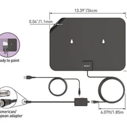 BARKAN AU60A.B Pojačalo za HDTV Antena 96k