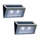 Baštenska solarna lampa nazidna - 2 kom.Led spoljna rasveta