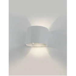 Baštenska zidna LED lampa JM-011, 6W (2x3W), bela, IP54, toplo bela