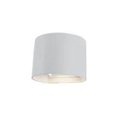 Baštenska zidna LED lampa JM-011, 6W (2x3W), bela, IP54, toplo bela