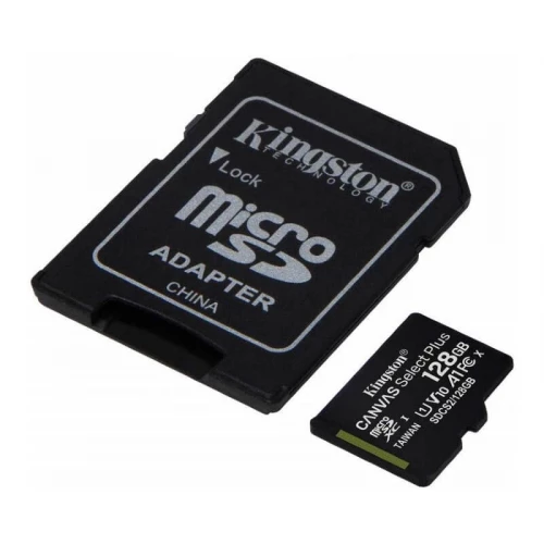 KINGSTON A1 MicroSDXC 128GB 100R class 10 - Hard disk za video nadzor KINGSTON A1 MicroSDXC 128GB 100R class 10 - Hard disk za video nadzor