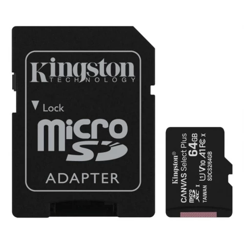 KINGSTON UHS-IU3 microSDXC 64GB adapter KINGSTON UHS-IU3 microSDXC 64GB adapter