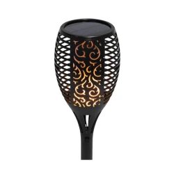 LED Solarna baštenska baklja sa efektom plamena