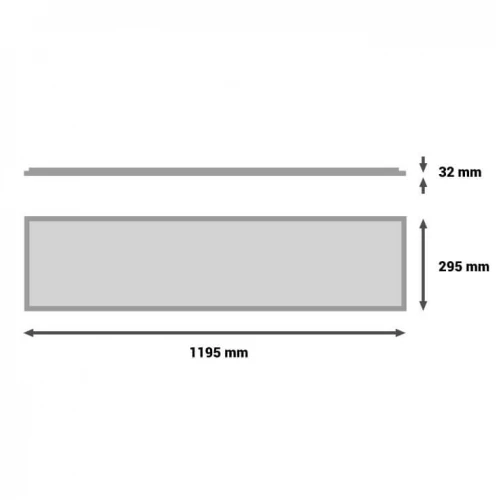 LED panel 44.4W dnevno svetlo Prosto 1200x300Led paneli LED panel 44.4W dnevno svetlo Prosto 1200x300Led paneli
