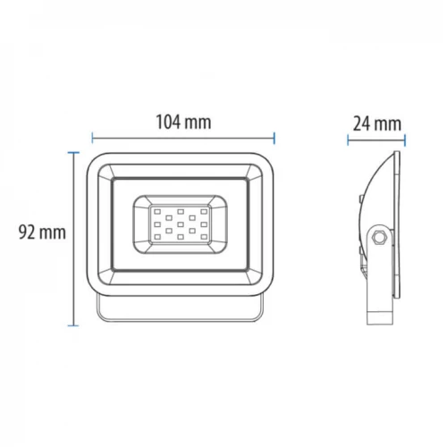LED reflektor 10W beli ProstoLed reflektori LED reflektor 10W beli ProstoLed reflektori