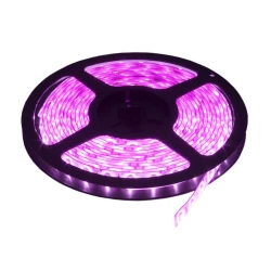 LED traka roza 60 LED po metru, 4.8W, 12V DC, dimabilna, dekorativna