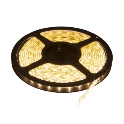LED traka toplo bela 120 LED po metru, 9.6W, 720 lm, 12V DC, dimabilna