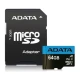 A-DATA UHS-I MicroSDXC 64GB class 10 + adapter AUSDX64GUICL10A1-RA1Hard disk za video nadzor