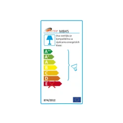 Mitea Lighting podna ugradna lampa GU10 IP65 do 15000 kg M845-GU10-IP65