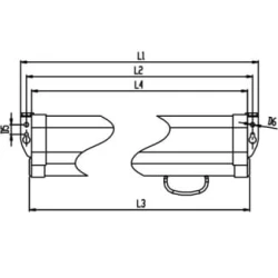Platno za projektor VEGA WS S 200