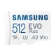 SAMSUNG EVO PLUS MicroSD Card 512GB class 10 + Adapter MB-MC512KAHard disk za video nadzor