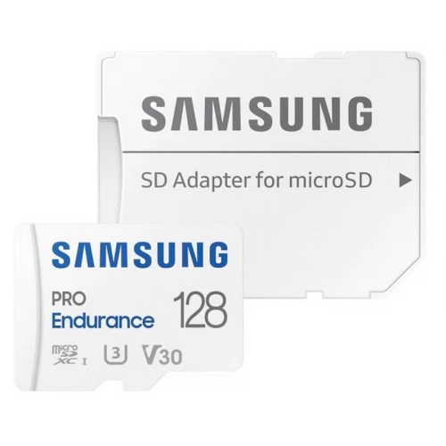 SAMSUNG PRO Endurance MicroSDXC 128GB U3 + SD Adapter MB-MJ128KAHard disk za video nadzor SAMSUNG PRO Endurance MicroSDXC 128GB U3 + SD Adapter MB-MJ128KAHard disk za video nadzor