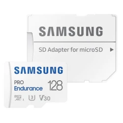 SAMSUNG PRO Endurance MicroSDXC 128GB U3 + SD Adapter MB-MJ128KA