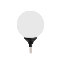 Solarna baštenska lampa sa staklenom kuglom RGB Home MX625, IP44