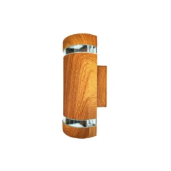 Spoljna zidna lampa JM-5031 2xGU10 imitacija drveta IP65
