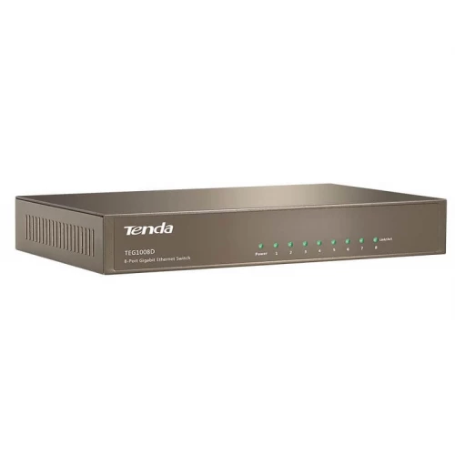 TENDA TEG1008D 8-Port Gigabit Desktop SwitchEthernet svičevi TENDA TEG1008D 8-Port Gigabit Desktop SwitchEthernet svičevi