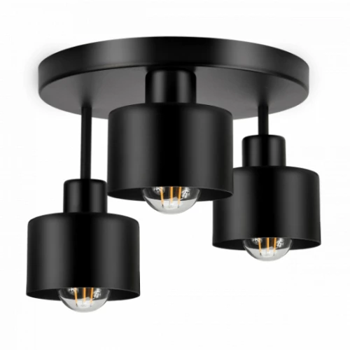 Lampa crna 3xE27 max.60W RAMOS ADVITI - Lusteri i visilice Lampa crna 3xE27 max.60W RAMOS ADVITI - Lusteri i visilice