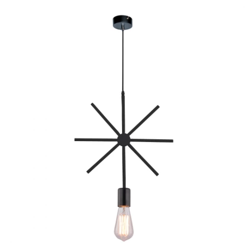 Visilica crna zvezda 1xE27 Max.60W/220V M101610 - Lusteri i visilice Visilica crna zvezda 1xE27 Max.60W/220V M101610 - Lusteri i visilice