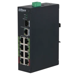 Dahua LR2110-8ET industrijski ePoE switch 8 portova domet 300m