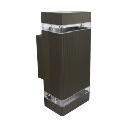 M035 B Max.2x35W braon IP44 2xGU10 zidna lampa Mitea Lighting
