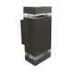 M035 B Max.2x35W braon IP44 2xGU10 zidna lampa Mitea Lighting