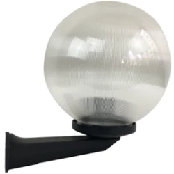 M250011 Max.1x60W prizmatik transparentna IP44 E27 kugla zidna lampa Mitea Lighting