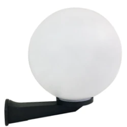 -R M350010 Max.1x60W bela IP44 E27 kugla zidna lampa Mitea Lighting