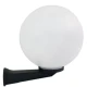-R M350010 Max.1x60W bela IP44 E27 kugla zidna lampa Mitea Lighting