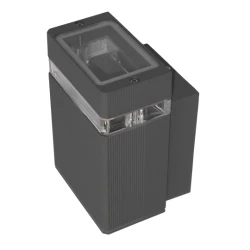 M036 A Max.35W antracit siva IP44 1xGU10 lampa zidna Mitea Lighting