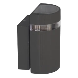 M038 Max.35W antracit siva IP44 1xGU10 lampa zidna Mitea Lighting