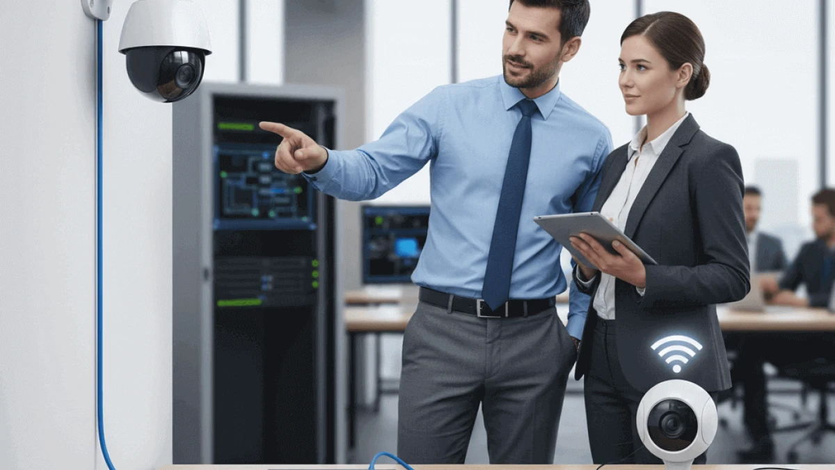 PoE kamera prednosti: zašto je PoE superioran za poslovne sigurnosne sisteme