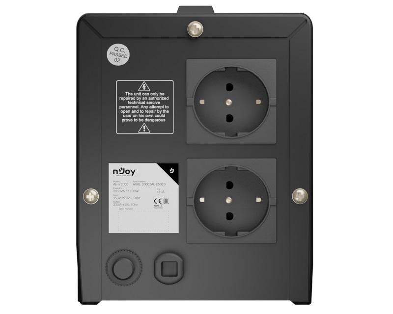 AVR NJOY Alvis 2000VA 1200W - Pretvarači napona