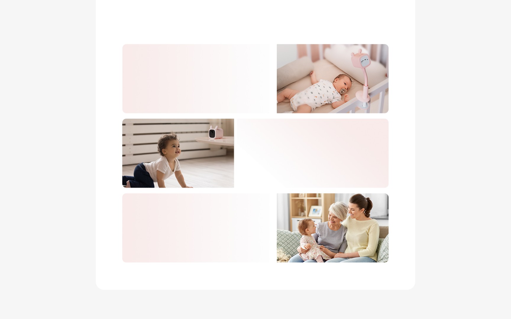 Bebi kamera CS-BM1EZVIZ roze - Oprema za video nadzor