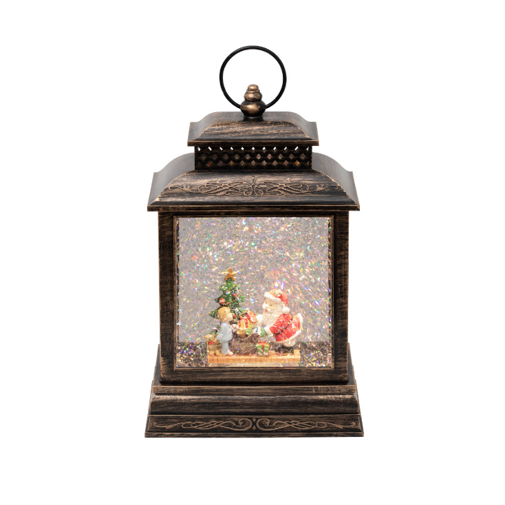 Fenjer sa efektom padanja snega i LED diodom home - Dekorativna rasveta