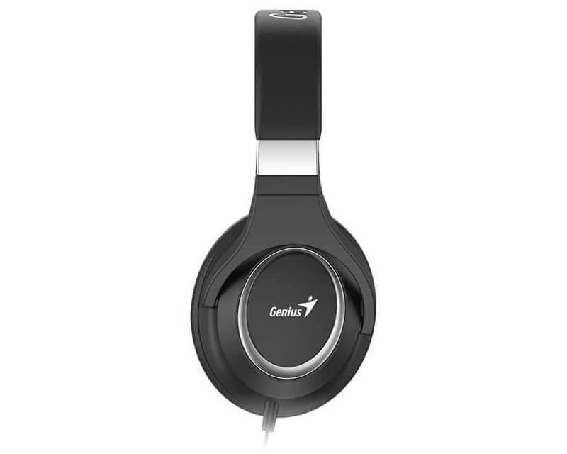 GENIUS HS-610 crne slušalice sa mikrofonom - Slušalice