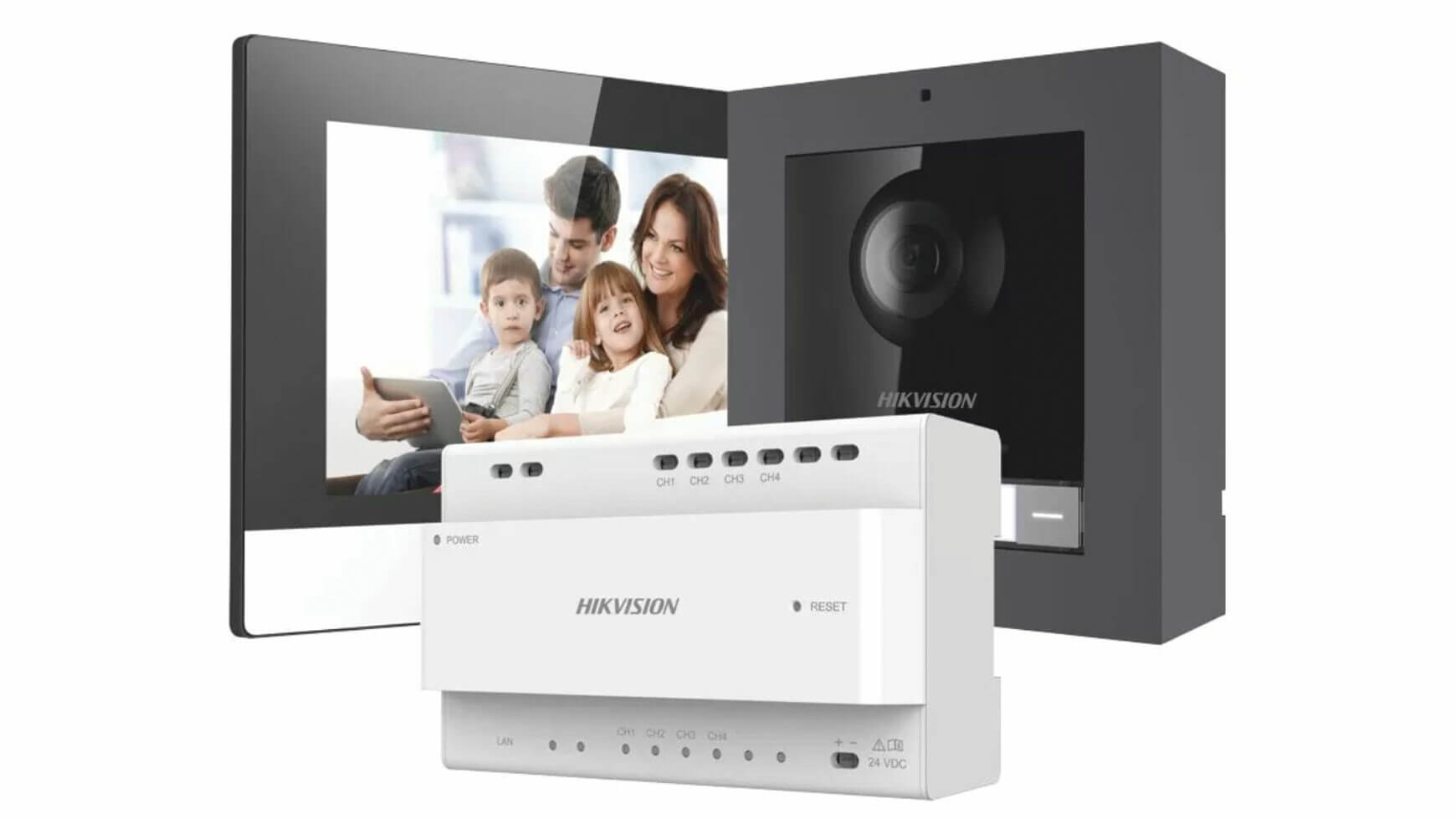 Komplet 2-Wire video interfonskog sistema DS-KIS702 - Video interfoni